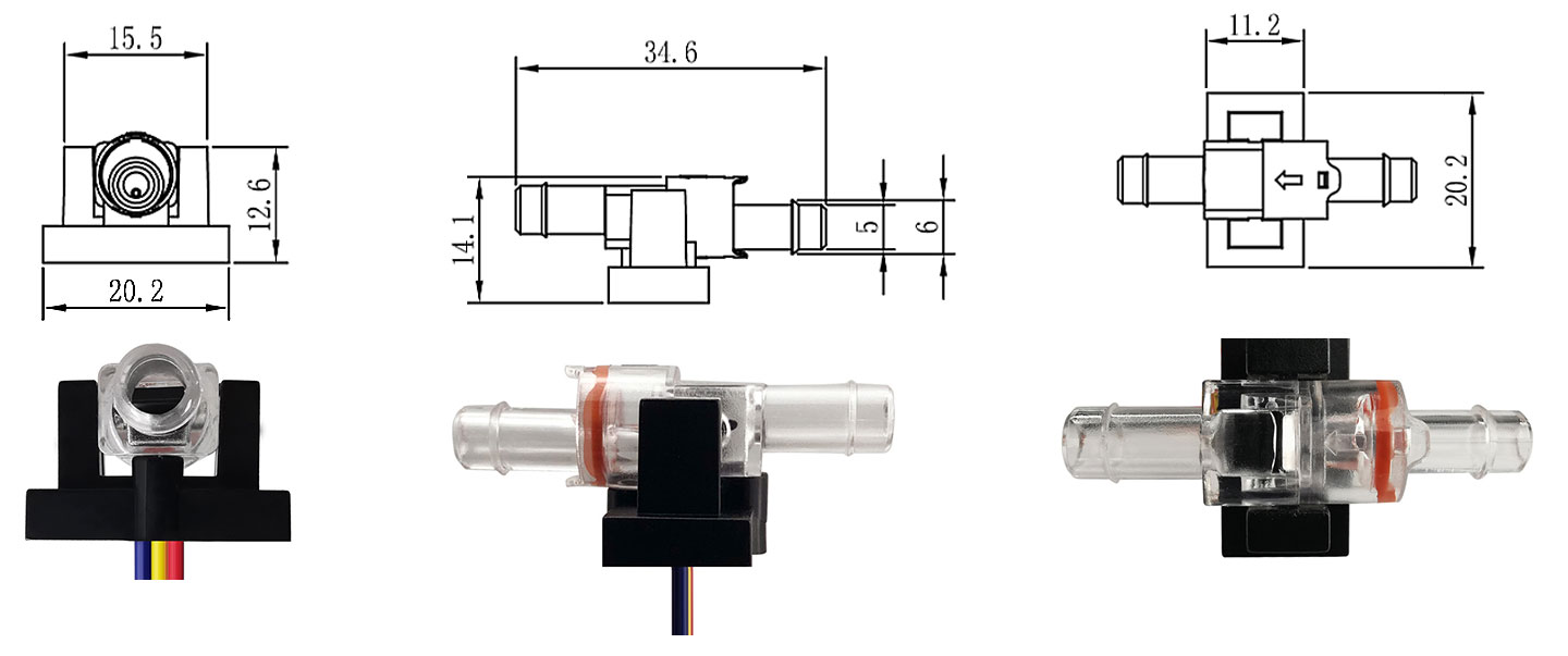 Small flowmeter FM-PS2130